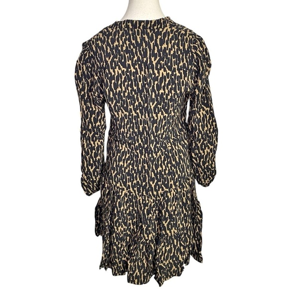 Zara Animal Print Mini Dress - Picture 2 of 16